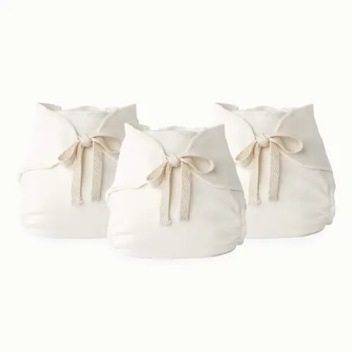 Reusable Diapers: Inner Tie - Size 1 (7-17lbs) / 3 pack
