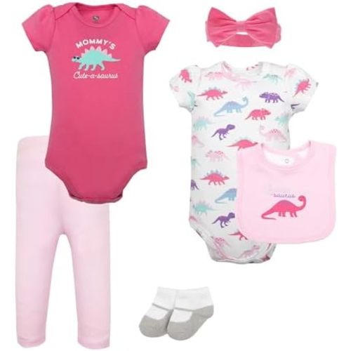 Hudson Baby Unisex Baby Cotton Layette Set