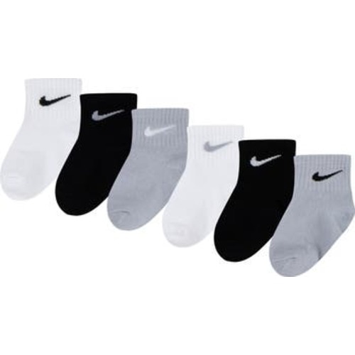 Assorted 6-Pack Cotton Blend Socks