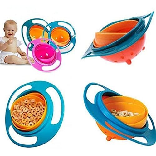 LiangTing Spill Resistant Gyro Bowl with Lid