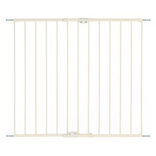 Toddleroo by North States Tall Easy Swing and Lock Stairway Gate - White