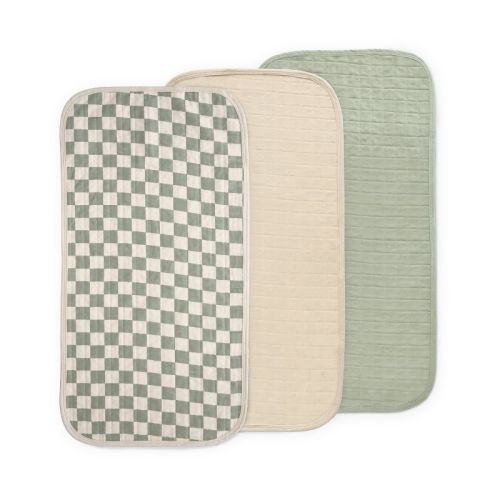 Changing Pad Liners Olive Check Combo One Size