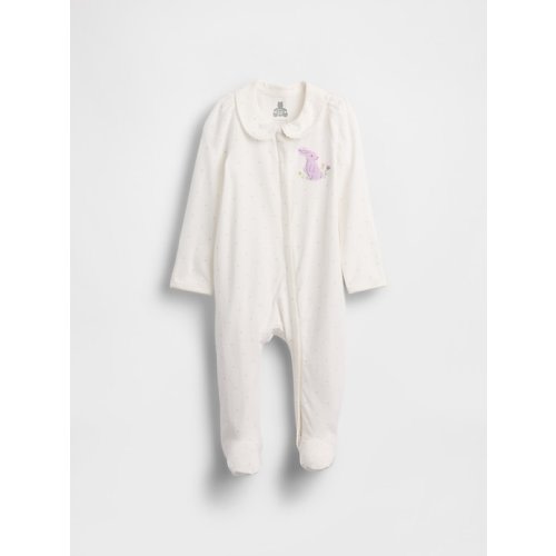 Baby First Favorites Organic Cotton Footed One-Piece