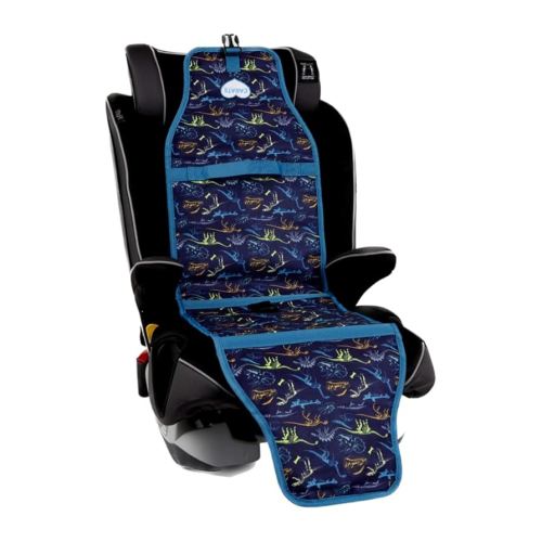 Car Seat Cooling Pad for Babies, Toddlers, and Kids - Comfortable and Durable Cooling Pad for Hot Summer Days - One Size Fits All, Dino Blue