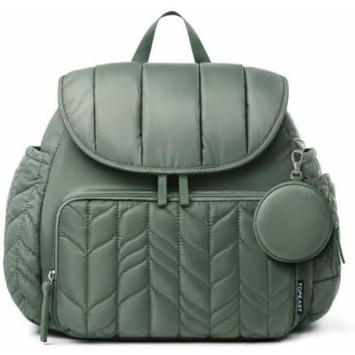 TOPEAST Small Diaper Bag Backpack, 18L Lightweight Baby Travel Bag