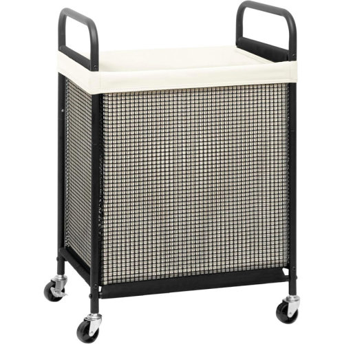 Latitude Run® Rolling Laundry Hamper With Wheels 1-Section Laundry Sorter Rolling Laundrys Basket On Wheels With Removable Bag Clothes Hamper Laundrys Organizer Cart Bathroom Bedroom 90L | Wayfair