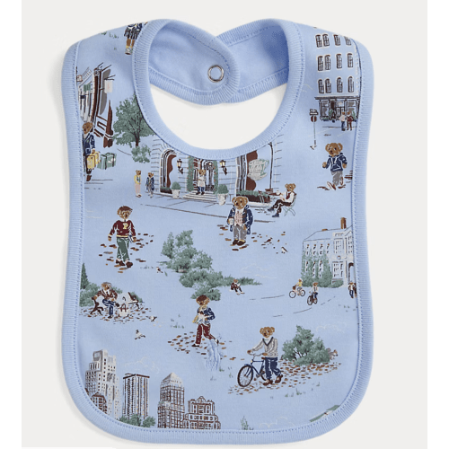 Polo Bear Cotton Interlock Bib