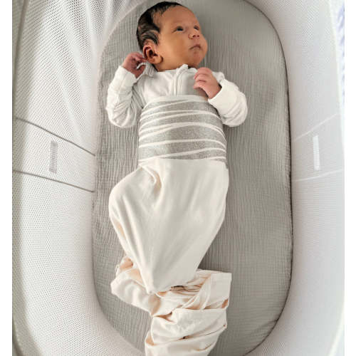 Breathing Reassurance Newborn Swaddle Blanket