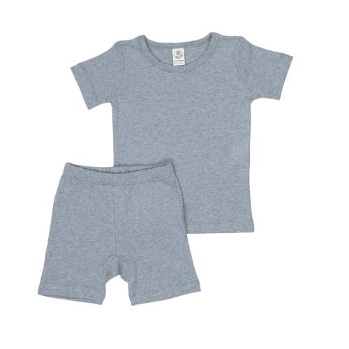 Short Pajama Set in Stonewall