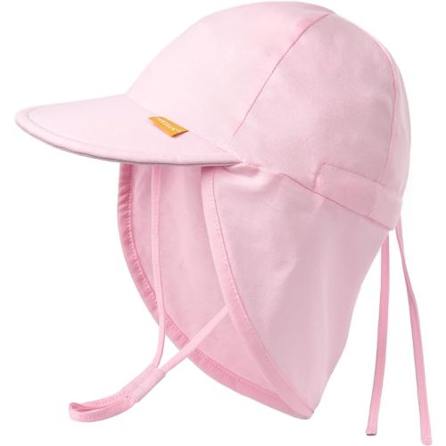 FURTALK Baby Sun Hat UPF 50+ UV Ray Sun Protection Cotton Toddler Hats for Boys Girls