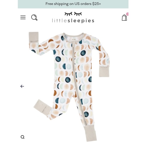Luna Neutral Zippy - Little Sleepies