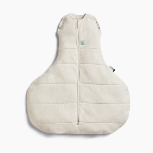 ergoPouch Cocoon Hip Harness Sack 2.5 Tog - Oatmeal Marle, 6-12 M