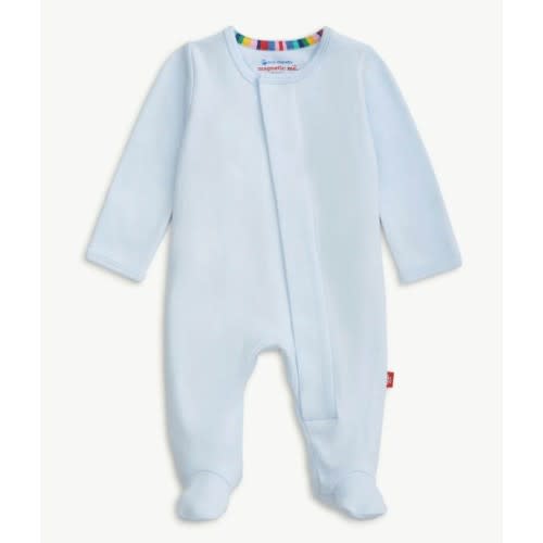 Magnetic Me Footie Baby Blue Size NB or 0-3 M