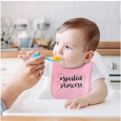 The Peanutshell 8 Pk Terry Bibs - Girl Foods