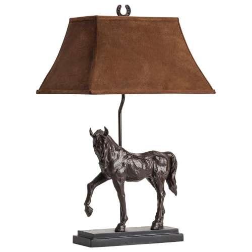 Slatehouse Horse Creek Table Lamp in Bronze