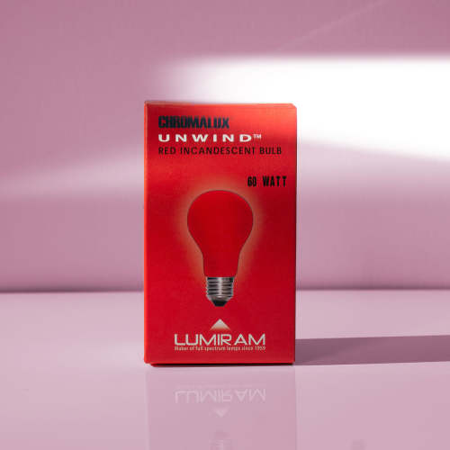 Red Light Bulb For Sleep | Chromalux® Unwind™