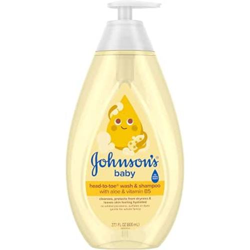 Johnson's Baby Head-to-Toe Wash & Shampoo, Tear Free, 27.1 fl. oz