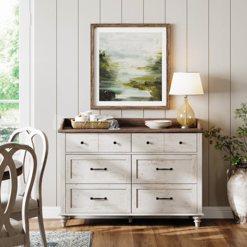 Allyssa 47.2'' W 6 - Drawer Dresser