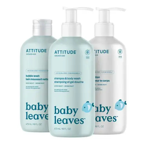 Set With No Toxic Baby Shampoo And Body Care | ATTITUDE
