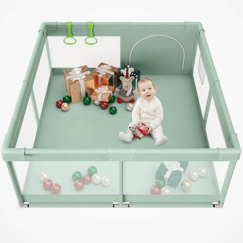 Fodoss Playpen, Baby Playpen for Apartment