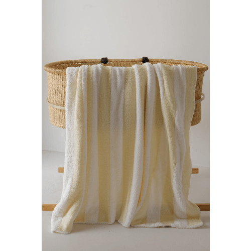 Plush Blanket | Sunny Stripe