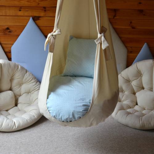 Cocoon Swing, Kids Hammock Chair, Cotton in color # 3