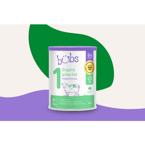 Bubs Organic® Grass Fed Infant Formula Stage 1