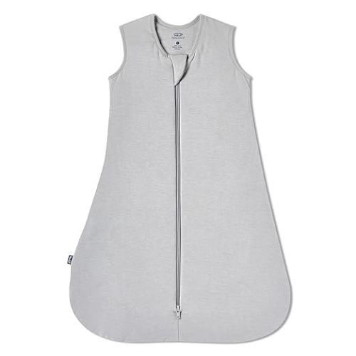 HALO SuperSoft Bamboo Wearable Blanket 1.5 TOG – Buttery Soft, Plush Baby Sleep Sack for Newborns, Infants & Toddlers, Hip-Healthy Design, Machine Washable, 0 – 6 Months, Small, Storm Grey