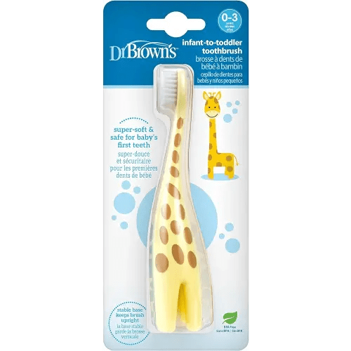 Dr. Brown's Infant-to-Toddler Toothbrush, Giraffe