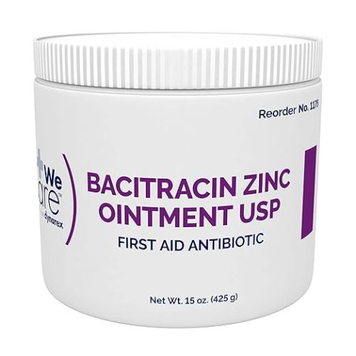 Dynarex Bacitracin Zinc Ointment USP - 15 oz. Jar