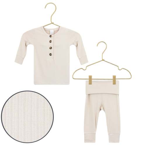 Cove Ribbed Top + Bottoms