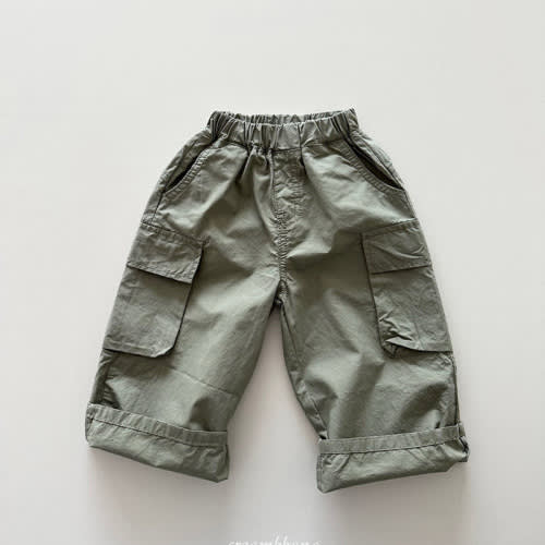 Baby & Kid Solid Color Cargo Pants