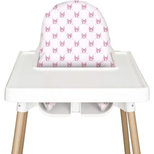 Nibble and Rest Highchair Cushion Cover for Inflatable Cushion, Compatible for IKEA Antilop Highchair, High Chair Accessories Stain-Proof and Wipeable Cushion Cover (Cushion NOT Included)