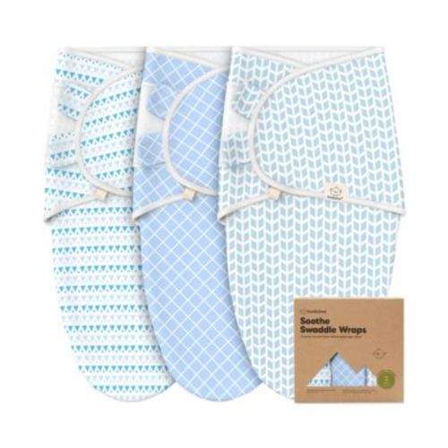 3pk Soothe Baby Swaddle, Organic Baby Swaddle Sleep Sacks, Newborn, Infant Swaddle Sack