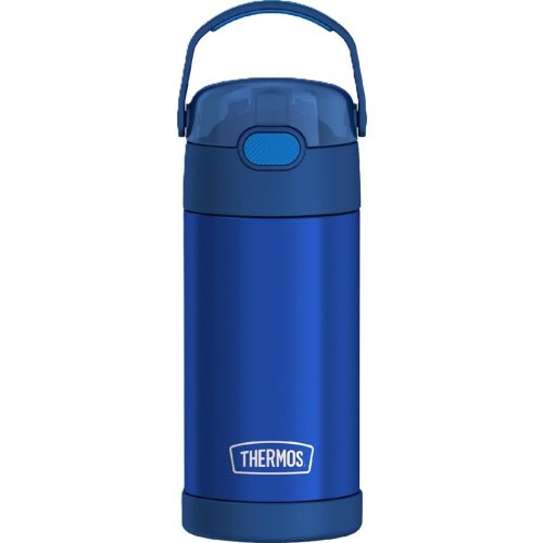 THERMOS FUNTAINER Water Bottle with Straw, 12oz, Blue