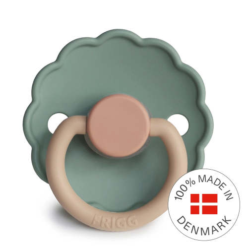 FRIGG Round Pacifier - Daisy Silicone Size 1 - Willow