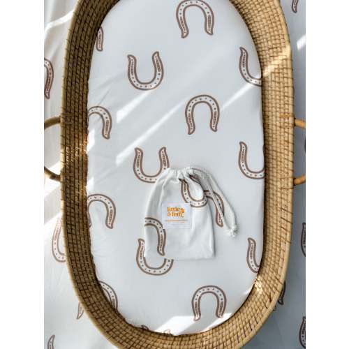 Bassinet Sheet | Western Horse Shoe