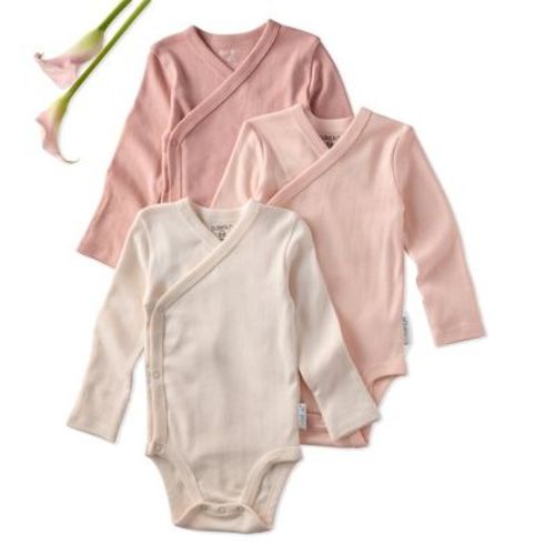 Butterblu STERLING 3-Pack Side Snap Bodysuit Sorbet Preemie