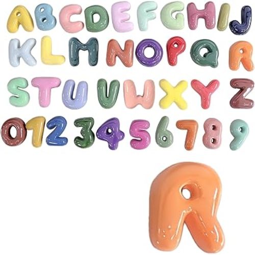 4 Inch Gypsum Letter or Number for Wall Decor, Single Alphabet or Digit for Home Decor Party Decoration Name Signs, Birthday Gifts for Boys Girls (Letter R)