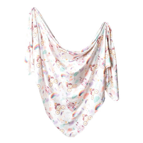 Knit Swaddle Blanket - Enchanted
