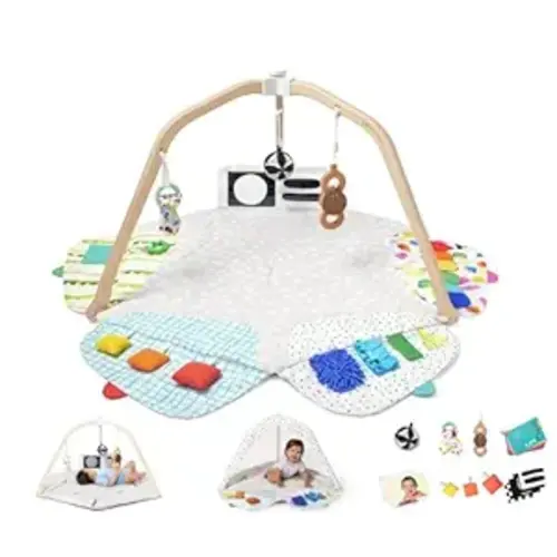 LOVEVERY | The Play Gym | Award Winning For Baby , Stage-Based Developmental Activity Gym & Play Mat for Baby to Toddler