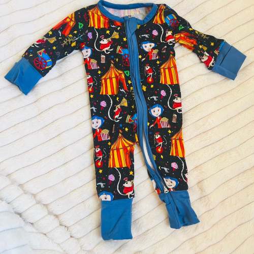 Coraline circus onesie for baby unisex