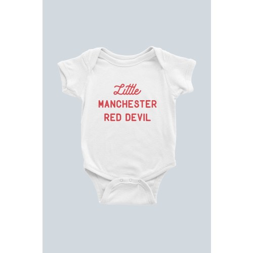 Little Manchester Red Devil Bodysuit for Babies / Infants
