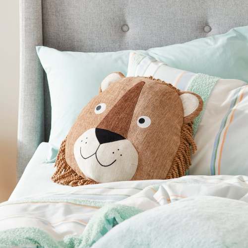 Adairs Kids - Roar The Lion Classic Cushion | Adairs