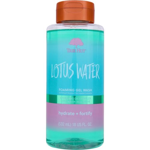 Tree Hut Lotus Water Body Wash, Hydrating & Moisturizing Shower Gel with Shea Butter & Essential Oils, Soft Smooth Glowing Skin, Gentle Cleanser For All Skin Types, Self Care Gifts for Women, 18 Fl Oz