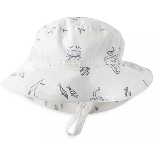 Pehr Life Aquatic Cotton Bucket Hat (0-6M)
