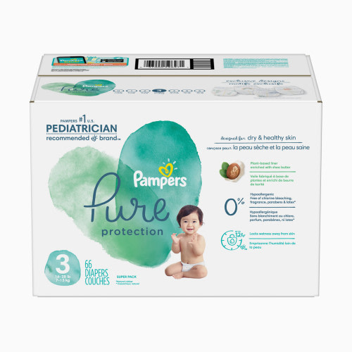 Pure Protection Disposable Diapers, Super Pack