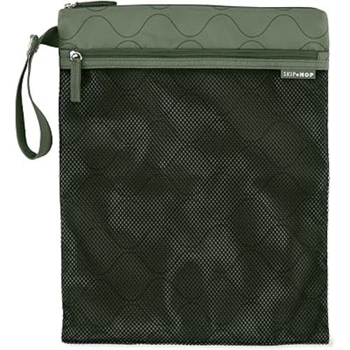 Skip Hop Waterproof Wet Dry Bag, Grab & Go, Sage