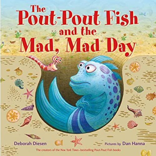 The Pout-Pout Fish and the Mad, Mad Day (Board Book)
