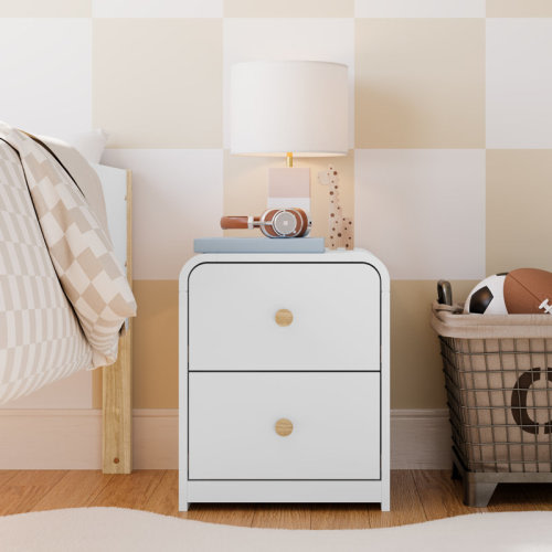Storkcraft Santos 2-Drawer Nightstand & Reviews | Wayfair